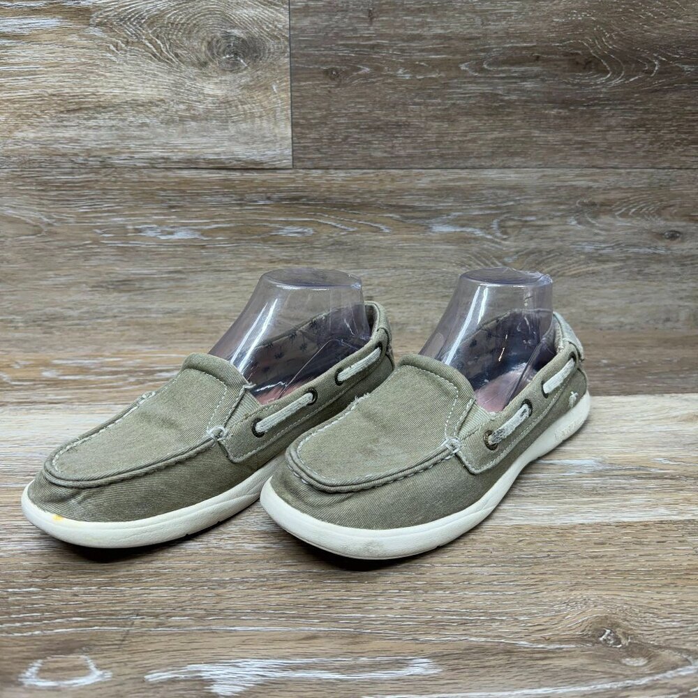 Margaritaville Castaway Boat Tan Slip On Shoe Women's Size 8